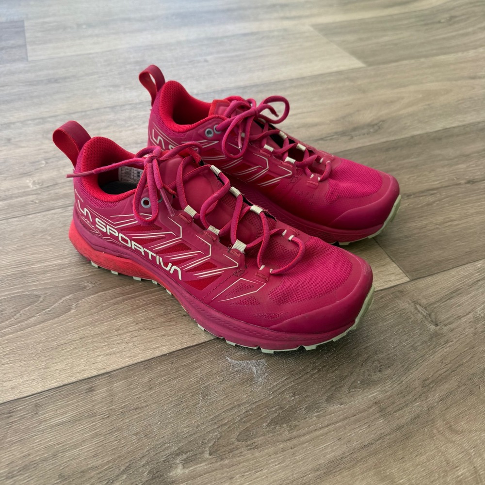 La Sportiva Jackal GTX Womens Trail Running Shoes Hibiscus Pink Gore-Tex 6.5 - Picture 2 of 6